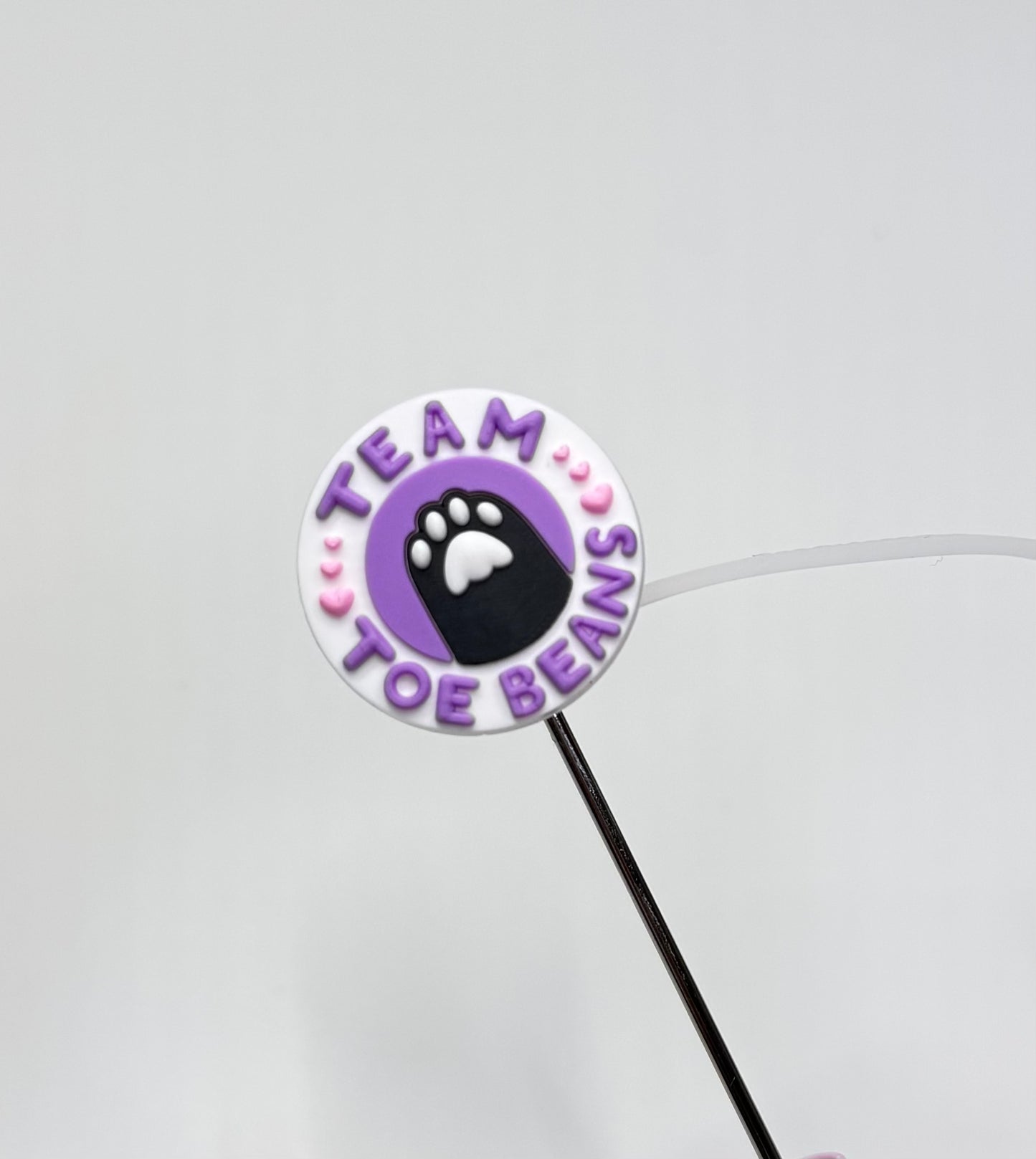 Team Toe Beans Straw Topper