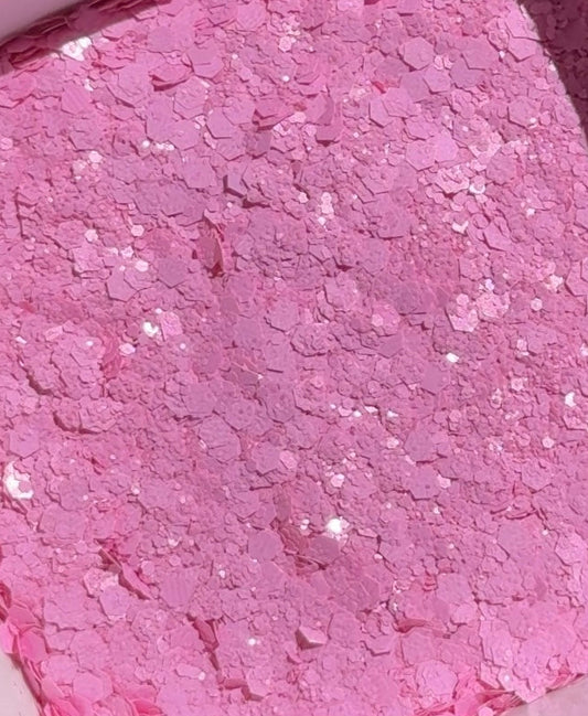 Pink Sands Chunky Glitter for Snow Globe Tumblers