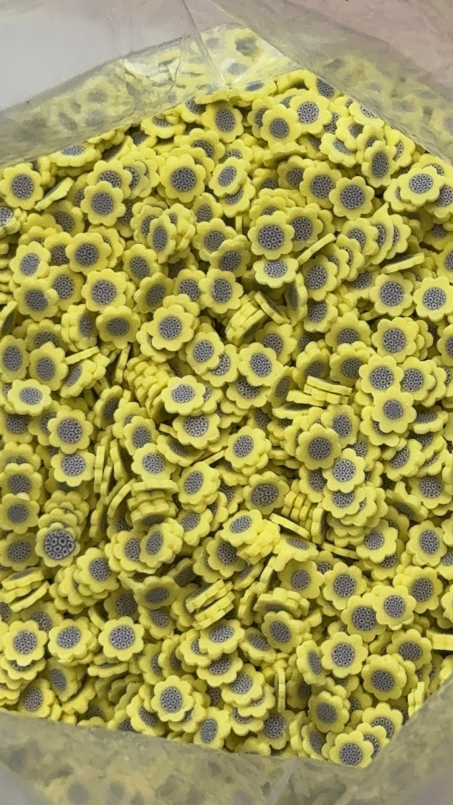 Sunflower Polymer Clay 5mm