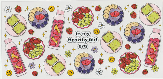 In my healthy girl era