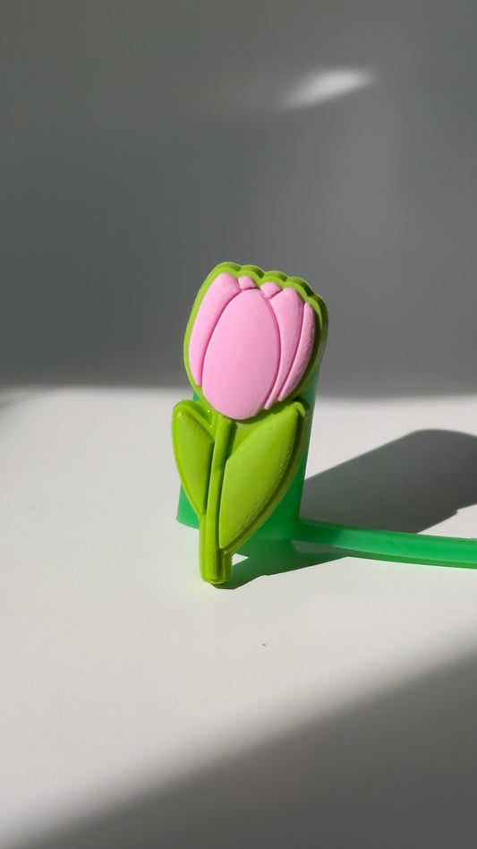 Tulip Straw Topper
