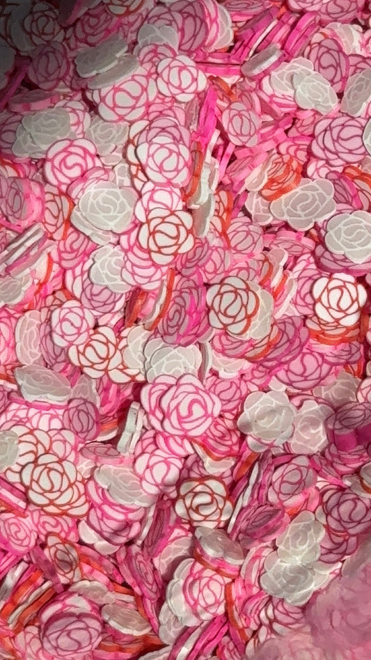 Rose Polymer Clay 5mm
