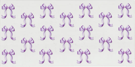 Purple bows