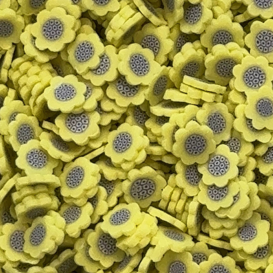 Sunflower Polymer Clay 5mm