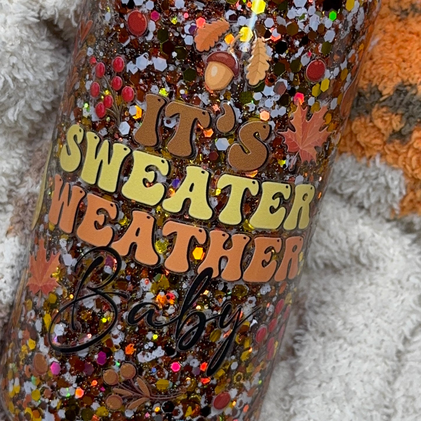 Sweater Weather SnowGlobe Tumbler