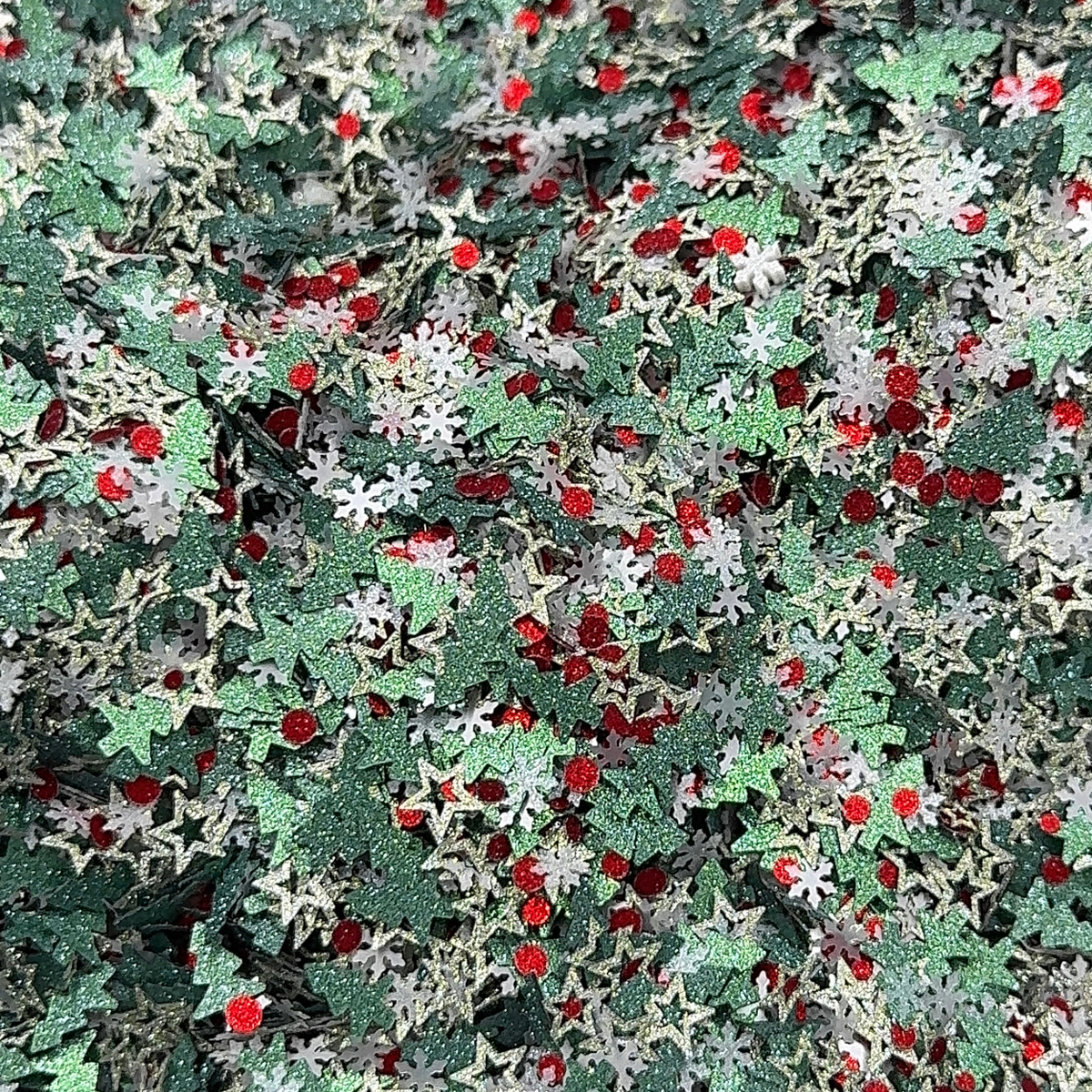 Christmas Tree Shaped Glitter | Snow Globe Tumbler Filler