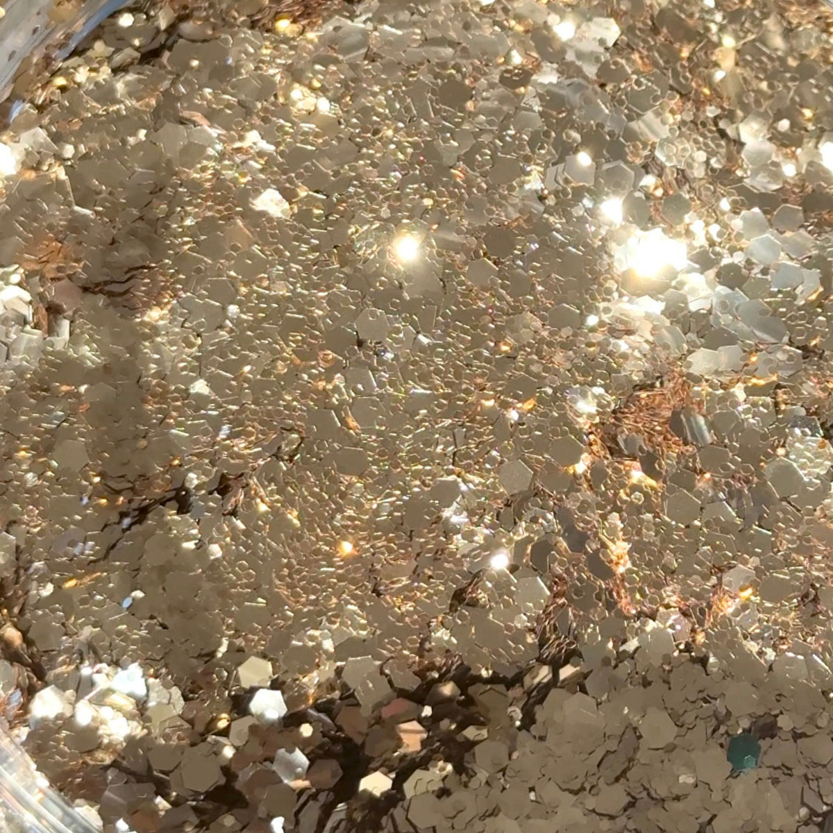 Golden Ornament Chunky Glitter | Gold Glitter for SnowGlobe Tumblers