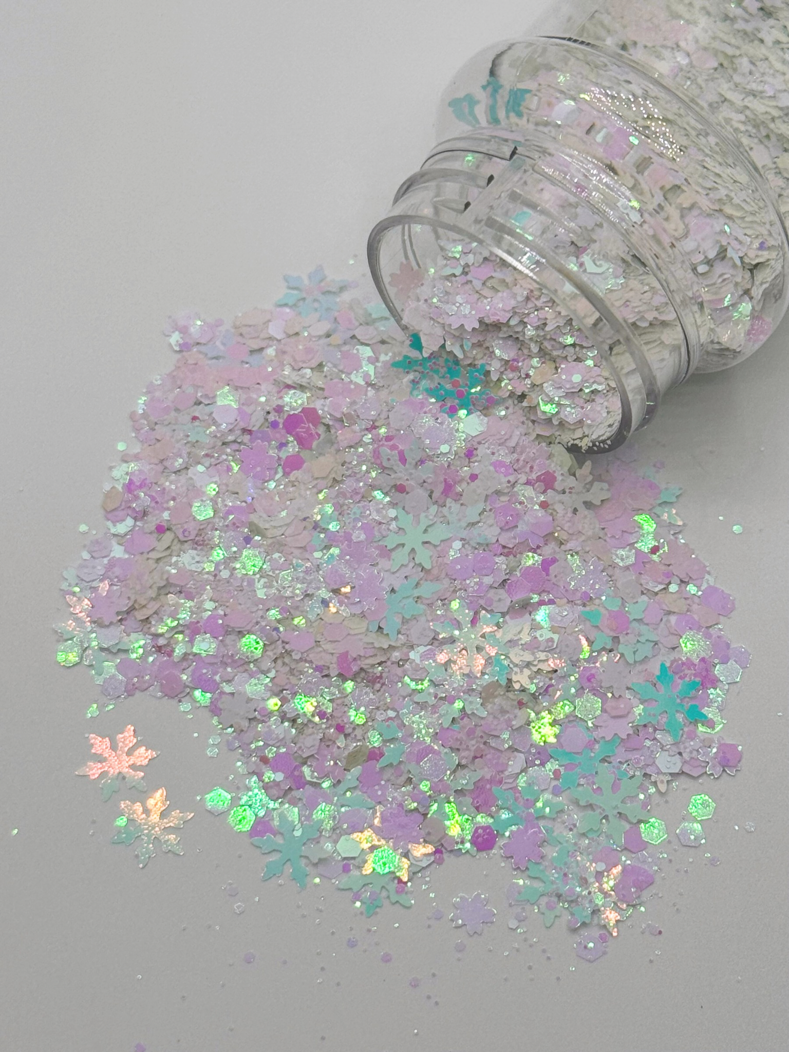 Pink Icicle Glitter (Pink Hue)