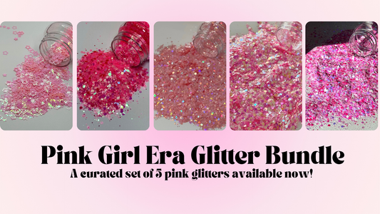 Pink Girl Era Glitter Bundle